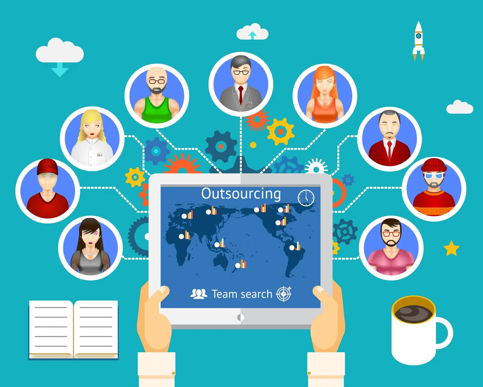 Outsourcing and cloud computing: what are the differences?